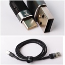 Z.PLUS Z18 2.4A كابل قماش ميتال تايب سي