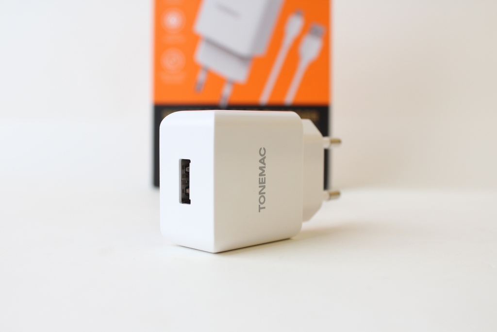 TONEMAC SMART 2.1A FAST CHARGER IC21شاحن مايكرو