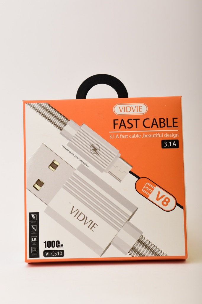 VIDVIE C510 كابل مايكرو 3امبير