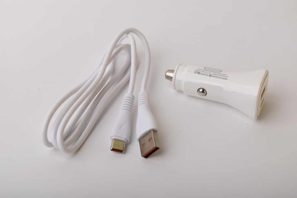WUW T54 USB - PD شاحن سيارة تيب سى مخرجين