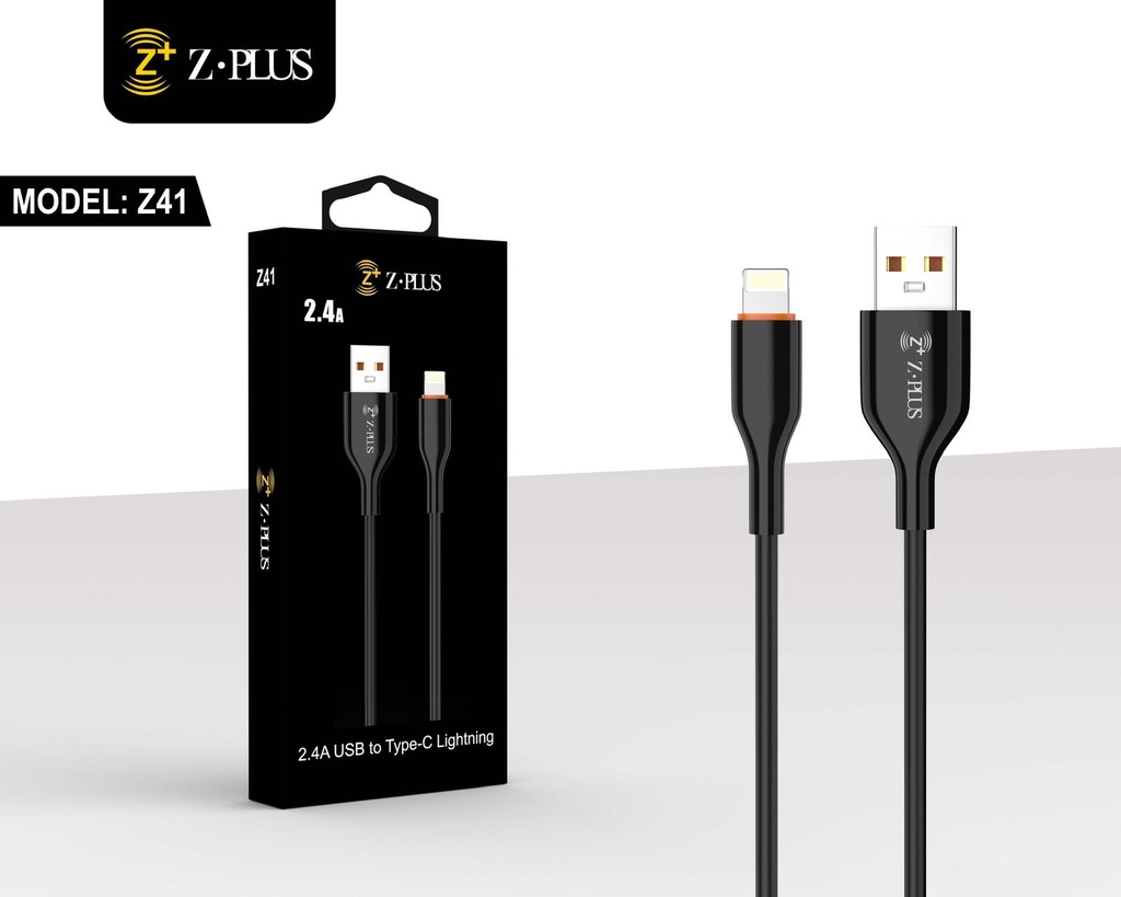 Z41 Z.PLUS كابل أيفون 2.4 أمبير فعلي
