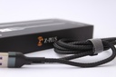 Z58 Z.PLUS 60W كابل طررفين تايب سي قماش فعلي