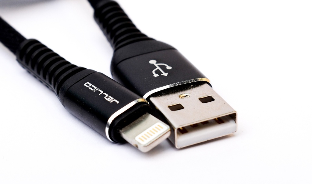 E1370JELLICO KDS-25 كابل أيفون قماش ميتال أصلي سم120