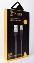 Z.PLUS Z18 2.4A كابل قماش ميتال تايب سي