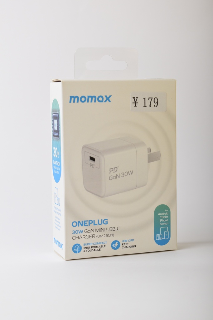 MOMAX 30W راس شاحن اصليه براند