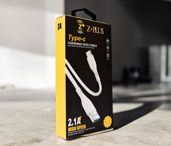 Z.PLUS Z4 كابل تايب سي 2 أمبير