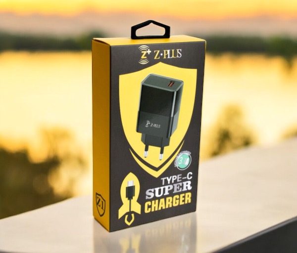 Z.PUS Z1 شاحن تايب سي فوك وتربو وفاست ٣ أمبير
