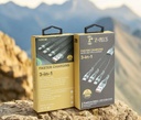 Z.PLUS Z19 كابل ٣*١ قماش ميتال ١٠٠ وات فعلي