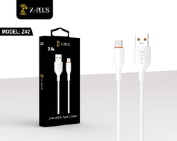 [ZP43] Z42 Z.PLUS كابل تايب سي 2.4 امبير فعلي