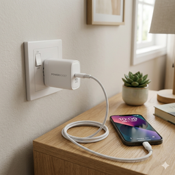 [ZP61] Z59 Z.PLUS 20W كابل تايب سي ايفون قماش فعلي