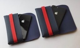 [A348] جراب جلد نظارة محبب