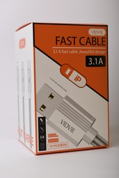[E1504] VIDVIE C510 كابل ايفون 3امبير